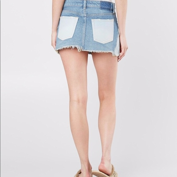 Free people patched denim skirt - Picture 4 of 4